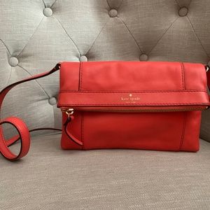 Kate Spade orange coral purse